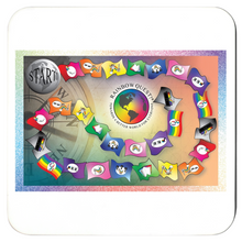 Load image into Gallery viewer, Rainbow Quest! Drink Coasters - The Rainbow Quest! Treasure Chest