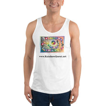 Load image into Gallery viewer, Rainbow Quest! game board (Gender Neutral) Tank Top - The Rainbow Quest! Treasure Chest
