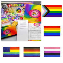Load image into Gallery viewer, Pride In a Box!  and Deluxe Pride in a Box options! (Free expedited shipping included!) - The Rainbow Quest! Treasure Chest
