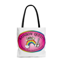 Load image into Gallery viewer, Rainbow Quest! Tote Bag - The Rainbow Quest! Treasure Chest
