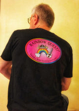 Load image into Gallery viewer, Rainbow Quest! T-Shirt, Printed front and back! - The Rainbow Quest! Treasure Chest
