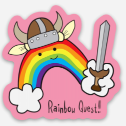 Rainbow Quest! Magnet - The Rainbow Quest! Treasure Chest