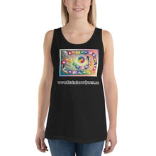 Load image into Gallery viewer, Rainbow Quest! game board (Gender Neutral) Tank Top - The Rainbow Quest! Treasure Chest
